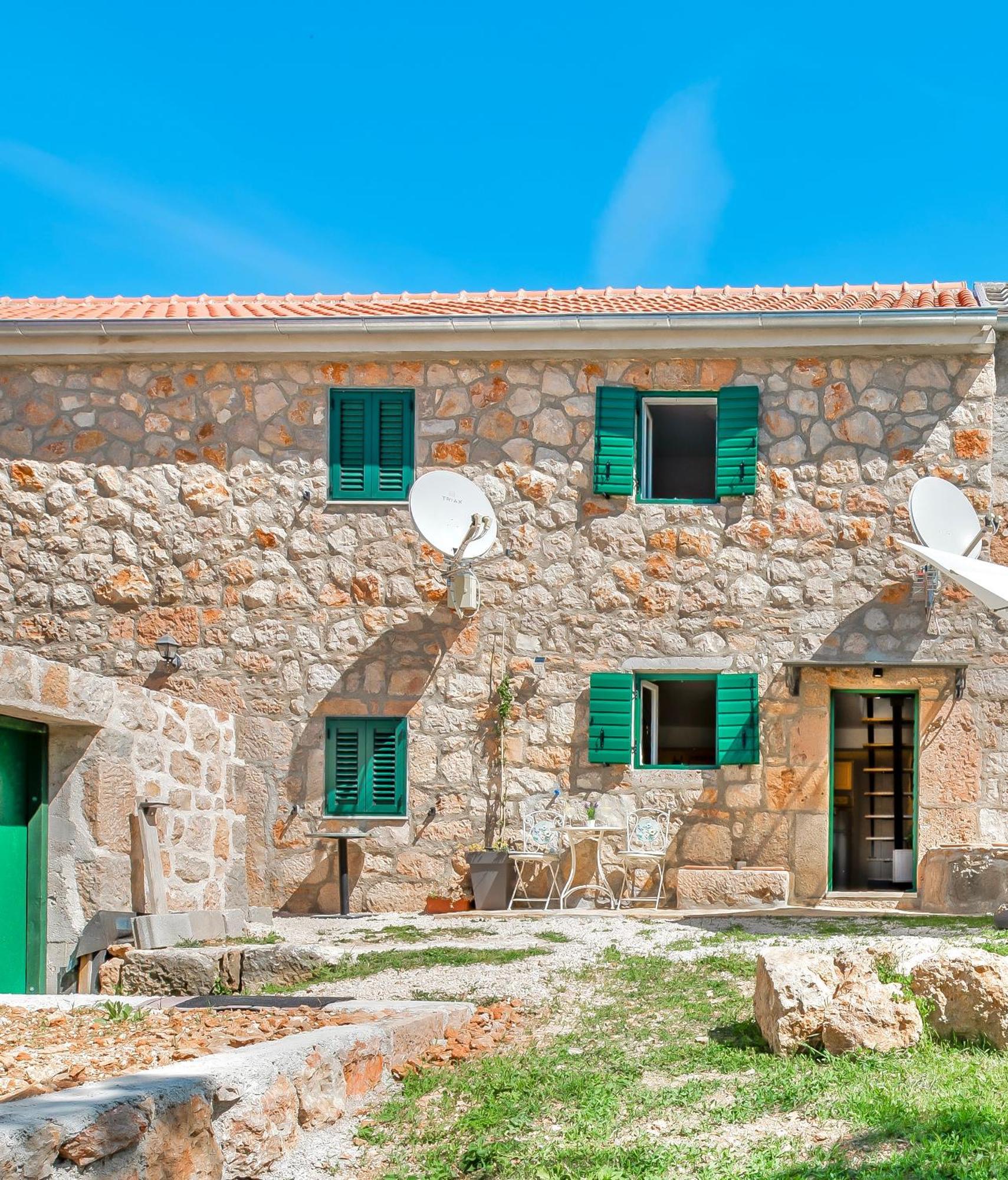 셀리네 Ventus Green - Stone House Near National Park Paklenica And Sea 아파트 외부 사진